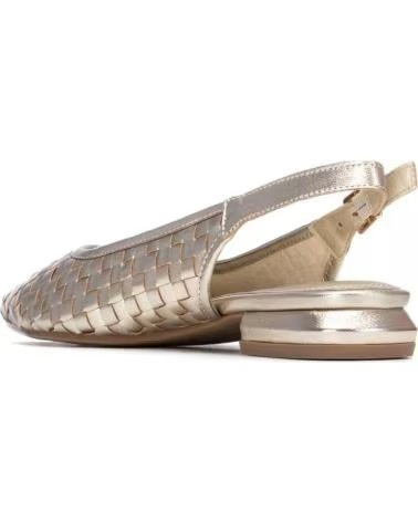 CARMELA SCARPE SLINGBACK CON TEXTURE INTRECCIATA CARMELA 163176 ORO