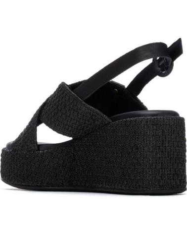 CARMELA SANDALIA PLATAFORMA TIRAS CRUZADAS CARMELA NEGRO