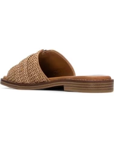 CARMELA SANDALE PLATE 163253 AVEC BOUCLE CAMEL
