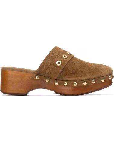 CARMELA ZUECOS 163255- EN MARRON PARA MUJER CAMEL