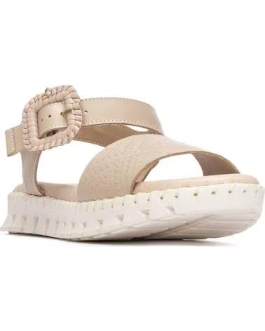 CARMELA SANDALE 163266 MIT SCHNALLE UND PROFILSOHLE BEIGE REF 1160941