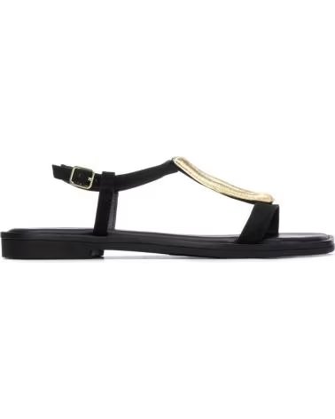 CARMELA SANDALIAS MUJER MODELO 163290C COLOR  NEGRO