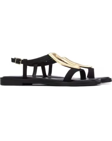 CARMELA SANDALIAS MUJER MODELO 163290C COLOR  NEGRO