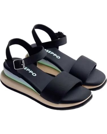 GIOSEPPO ZARIA SANDALIA PLANA NEGRO MUJER 78086-P VARIOS COLORES