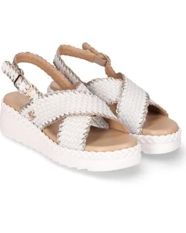 CHIKA10 SANDALIAS 30668 EN PARA MUJER BLANCO