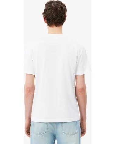 LACOSTE Camiseta De Manga Corta Th1435-001 en blanco para hombre WHITE