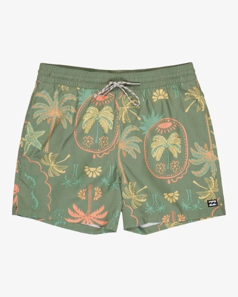 BILLABONG BANADOR VACAY LAYBACK EN VERDE PARA HOMBRE MOSS GREEN