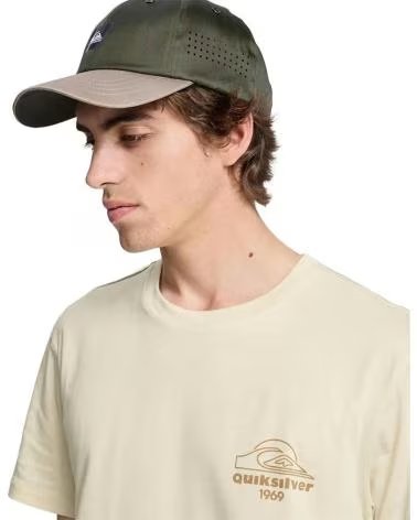 QUICKSILVER CAMISETA DE MANGA CORTA QUIKSILVER BLISS POINT EN BEIGE PARA HOMBRE CLARO