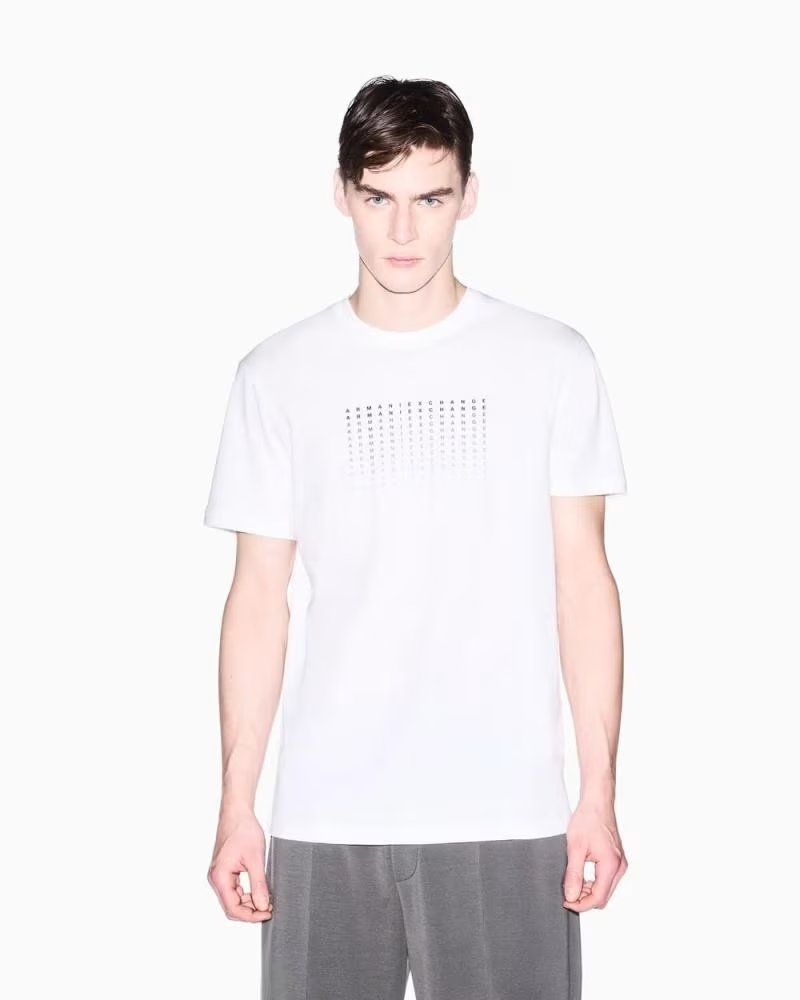 ARMANI EXCHANGE CAMISETA BLANCA BLANCO