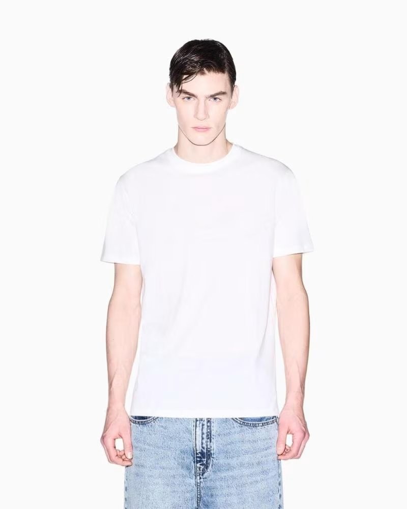 ARMANI EXCHANGE CAMISETA BLANCA BLANCO