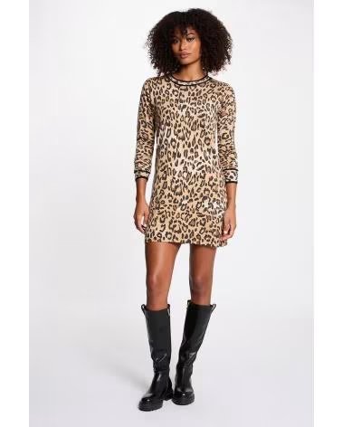 MORGAN VESTIDO RMCALL CORTO RECTO PRINT VARIOS COLORES