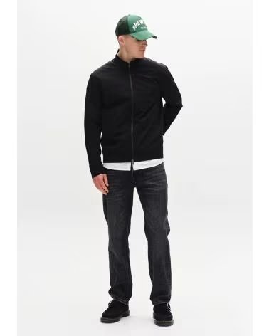 GABBA CHAQUETA NEGRA MIK NEGRO