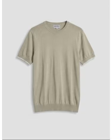 ANTONY MORATO SHORT SLEEVE SAFARI SWEATER BEIGE
