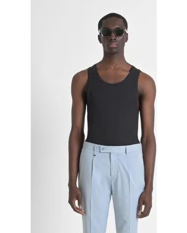 ANTONY MORATO CAMISETA NEGRA CANALE TIRA NEGRO