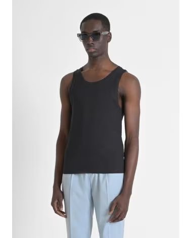 ANTONY MORATO CAMISETA NEGRA CANALE TIRA NEGRO
