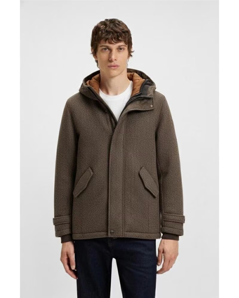 GIANNI LUPO CHAQUETA MARRON MARRóN