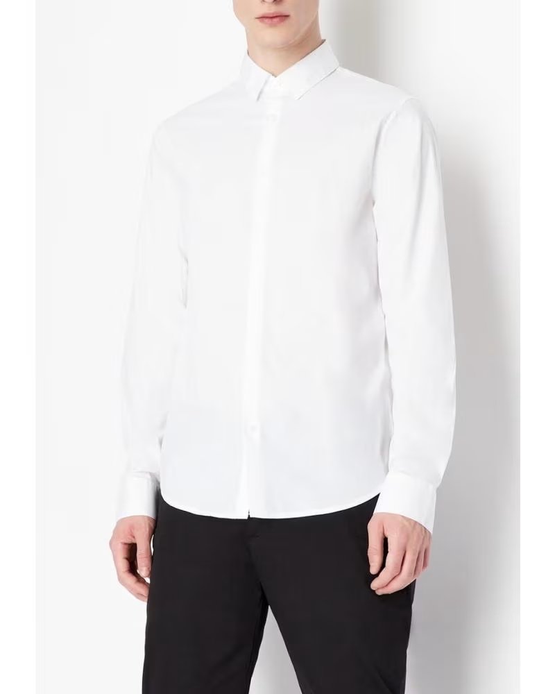 ARMANI EXCHANGE CAMISA 040803200001 EN NEGRO PARA HOMBRE WHITE