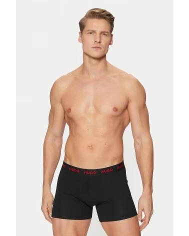HUGO BOXER TRIPLE PACK NEGRO
