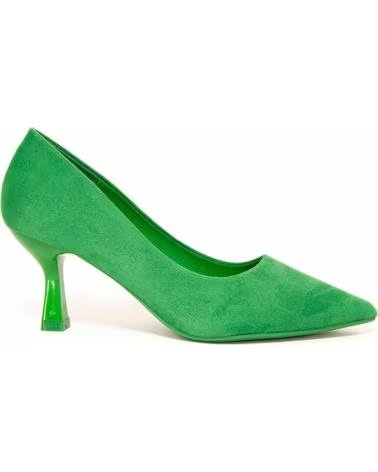 MONTEVITA STILETTO CLÁSICO DE TACÓN MEDIO CON PUNTA FINA GREEN
