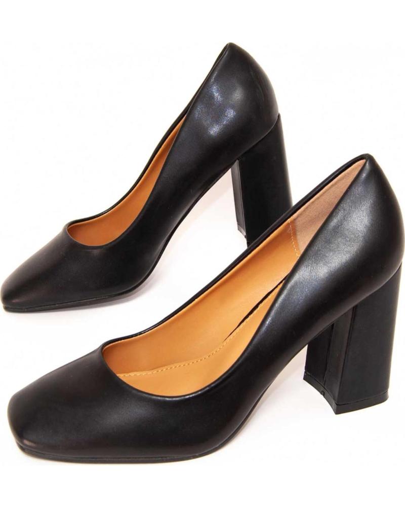 MONTEVITA ZAPATOS SALÓN MONTEVITA CLÁSICOS DE TACÓN BLOQUE BLACK