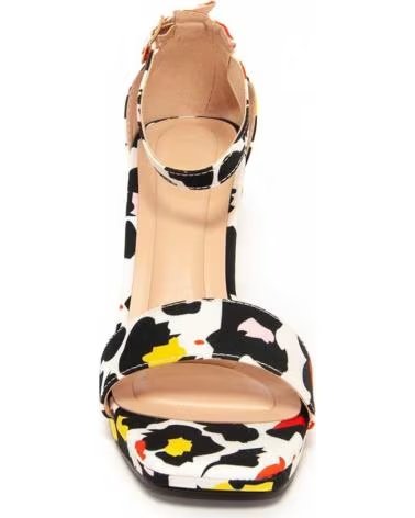 MONTEVITA SANDALI CON TACCO ANISANCE STAMPATI MULTICOLORED