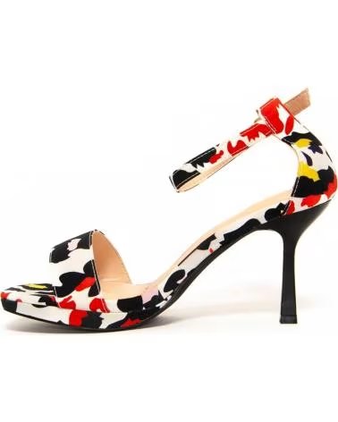 MONTEVITA SANDALI CON TACCO ANISANCE STAMPATI MULTICOLORED