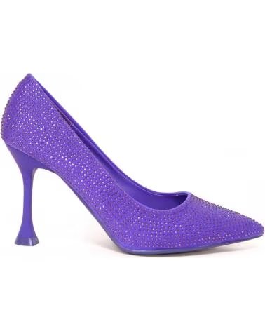 MONTEVITA STILETTO CON TEXTURA Y TACÓN ESCULTURAL FUXIA