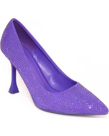 MONTEVITA STILETTO CON TEXTURA Y TACÓN ESCULTURAL FUXIA