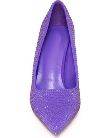 MONTEVITA STILETTO CON TEXTURA Y TACÓN ESCULTURAL FUXIA