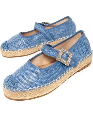 MONTEVITA ESPADRILLAS MONTEVITA MERCESPAR CON FIBBIA GIOIELLO BLUE