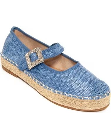 MONTEVITA ESPADRILLAS MONTEVITA MERCESPAR CON FIBBIA GIOIELLO BLUE