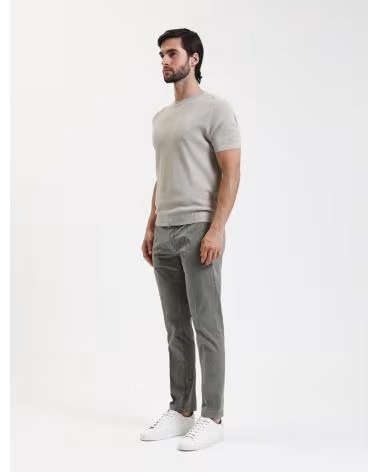 GIANNI LUPO PANTALON POPELIN ELAST VERDE