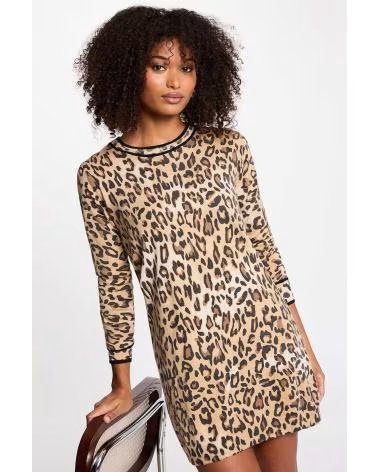 MORGAN VESTIDO RMCALL CORTO RECTO PRINT VARIOS COLORES