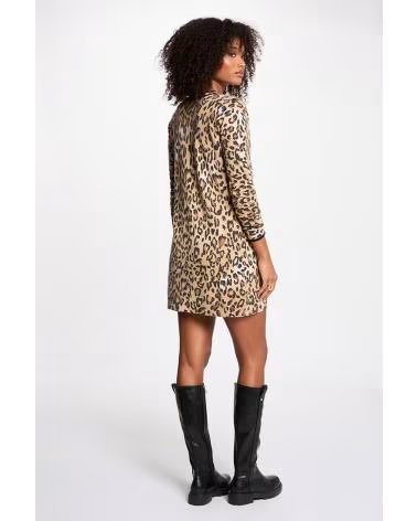 MORGAN VESTIDO RMCALL CORTO RECTO PRINT VARIOS COLORES