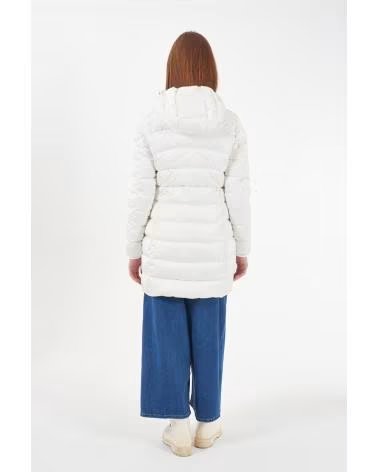 YES ZEE ABRIGO ACOLCHADO YES-ZEE CAPUCHA BLANCO