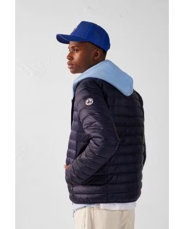 CHAQUETA ACOLCHADA JOTT CON CIERRE DE CREMALLERA AZUL