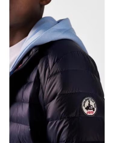 CHAQUETA ACOLCHADA JOTT CON CIERRE DE CREMALLERA AZUL