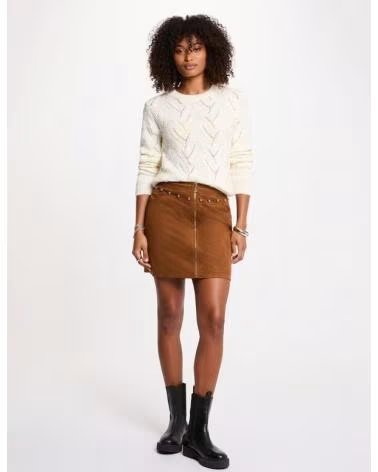 MORGAN FALDA JCLAM MARRON ANTELINA MARRóN