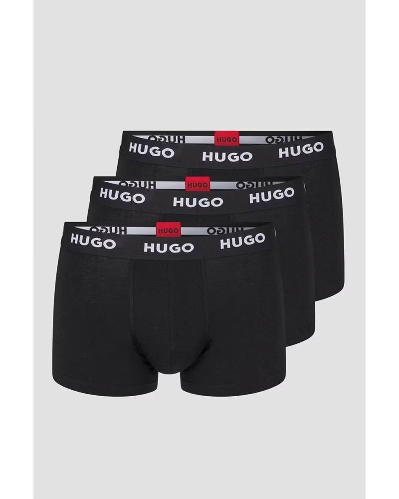 HUGO BOXER TRIPACK HOLY-ALISE 3 NEGRO