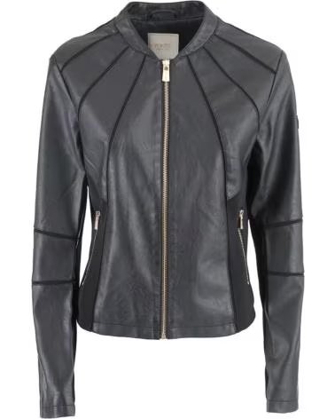 YES ZEE CHAQUETA YES-ZEE NEGRA POLOPIEL NEGRO