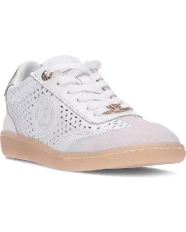 CARMELA 163120 SNEAKER MIT LOCHMUSTER-DETAIL BLANCO