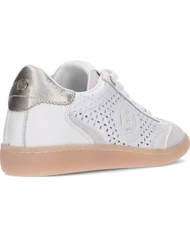 CARMELA 163120 SNEAKER MIT LOCHMUSTER-DETAIL BLANCO
