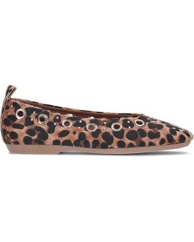 CARMELA BAILARINA CARMELA 163305 ESTAMPADO LEOPARDO COM ARGOLAS LEOPARDO