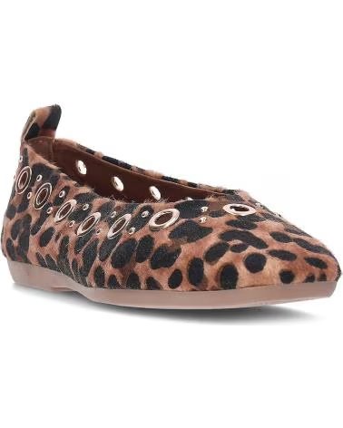 CARMELA BALLERINA CARMELA 163305 STAMPA LEOPARDATA CON ANELLI LEOPARDO
