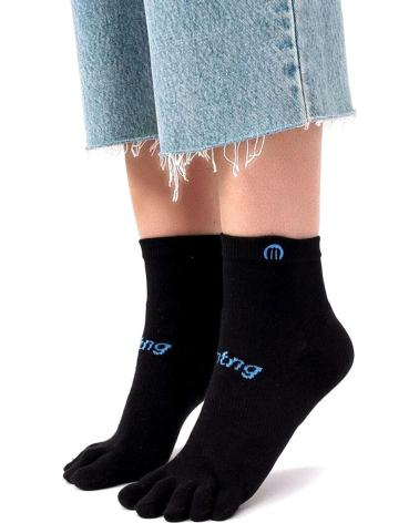 MTNG CALCETINES CON DEDOS FREE SOCKS BLACK