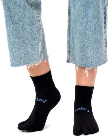 MTNG CALCETINES CON DEDOS FREE SOCKS BLACK
