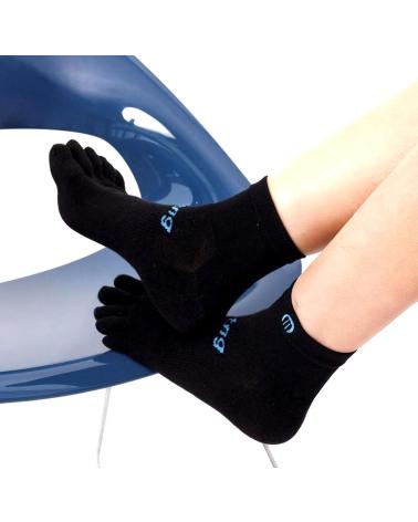 MTNG CALCETINES CON DEDOS FREE SOCKS BLACK