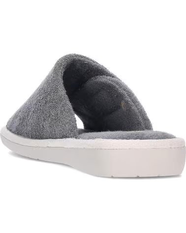 NORDIKAS ZAPATILLAS HOGAR HOMBRE MODELO TOP LINE COLOR  GRIS