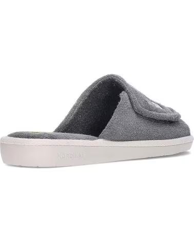NORDIKAS ZAPATILLAS HOGAR HOMBRE MODELO TOP LINE COLOR  GRIS