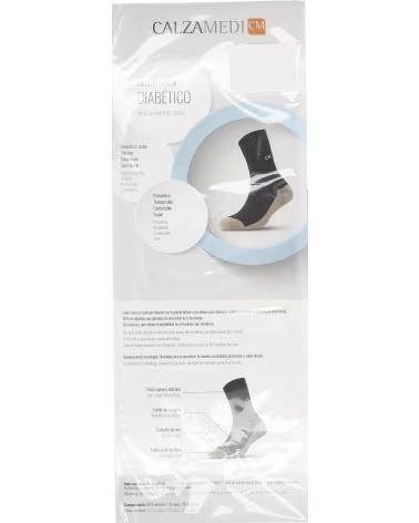 CALZAMEDI SPECIAL DIABETIC SOCKS CALZAMEDI 9625 BLACK